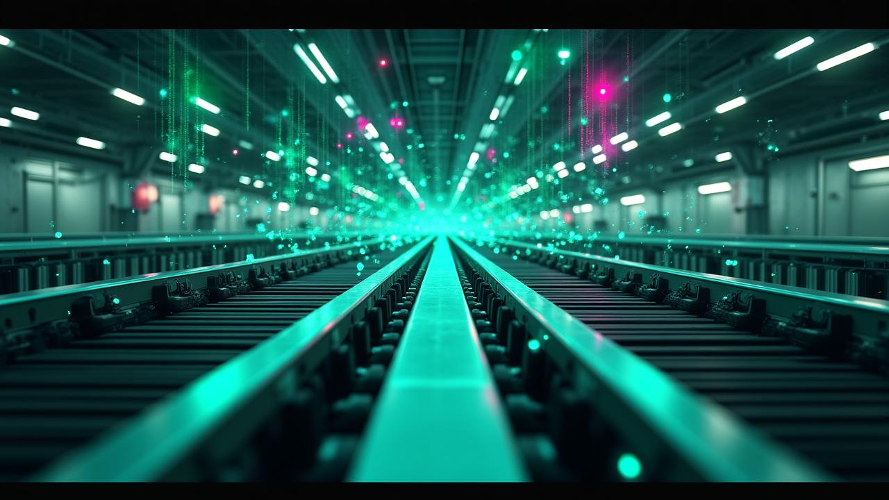 Advanced automated airport baggage handling system with digital data overlays