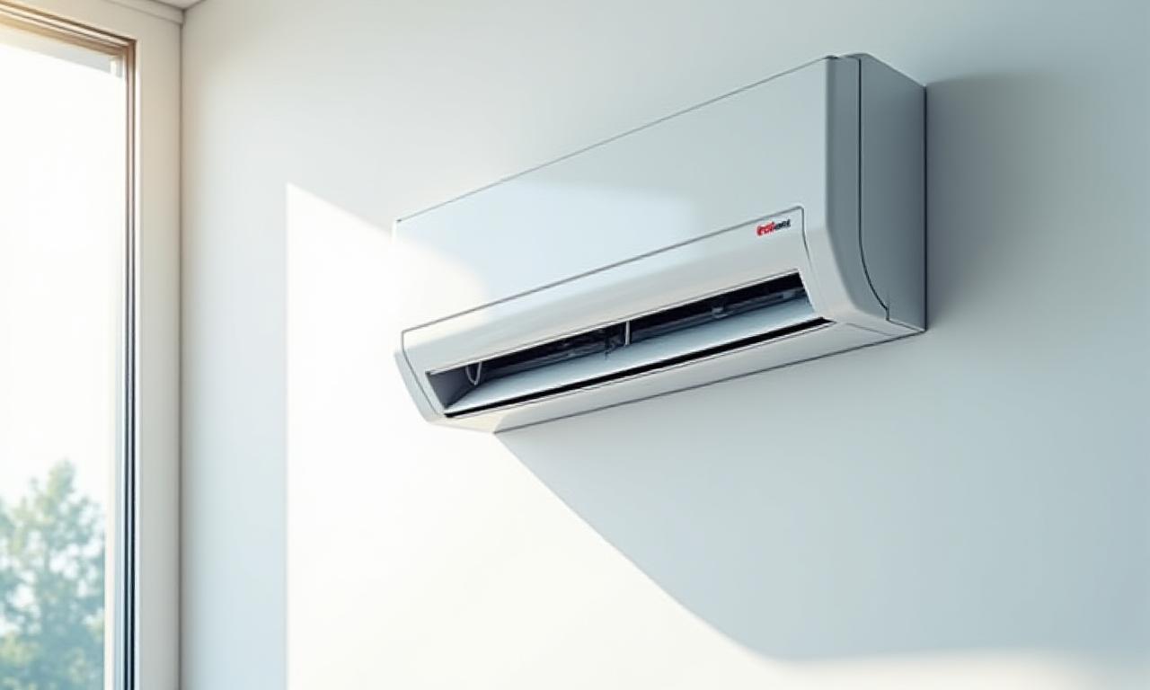 Modern air conditioning unit with sleek design